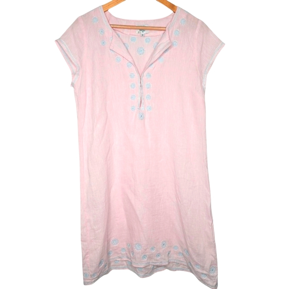 HiHo Pink Embroidered Dress